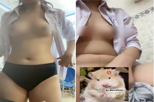 Nữ sinh muộn màng với bướm lông dài đang đong đầy khao khát tình yêu