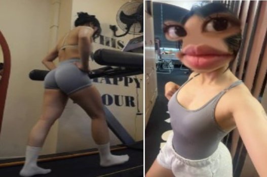Gymer mông to thích tư thế chó cái rên lớn