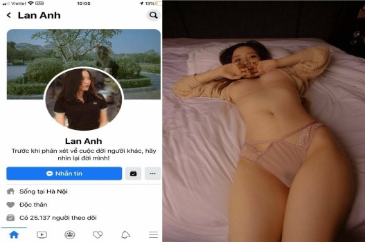Lan Anh chịu không nổi để bị dụ khoe cái lồn ngon