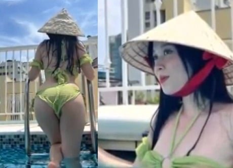 Sex Cao Thanh Tuyền hứng lên đụ ở hồ bơi